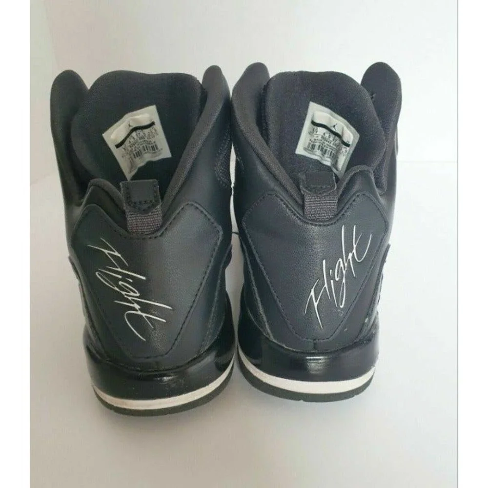 Jordan Flight High Top Shoes Black Size 5Y Sneakers Boys Girls‎